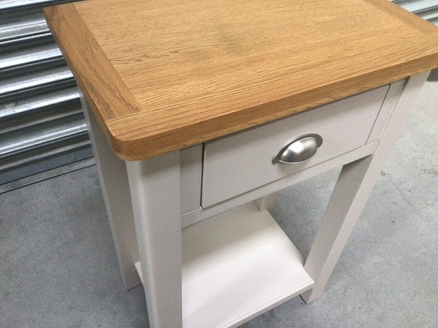 Kettle Telephone Table painted Truffle