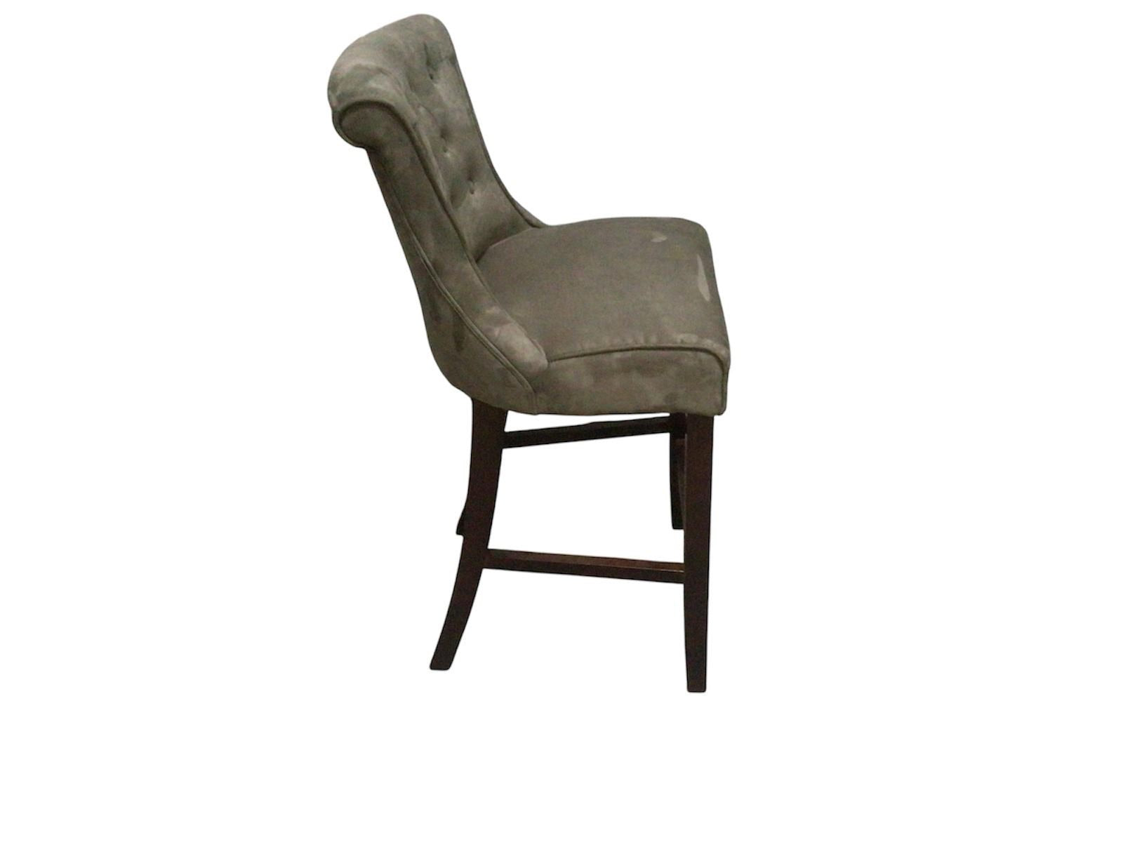 Kingston Olive Green Faux Suede Bar Stool