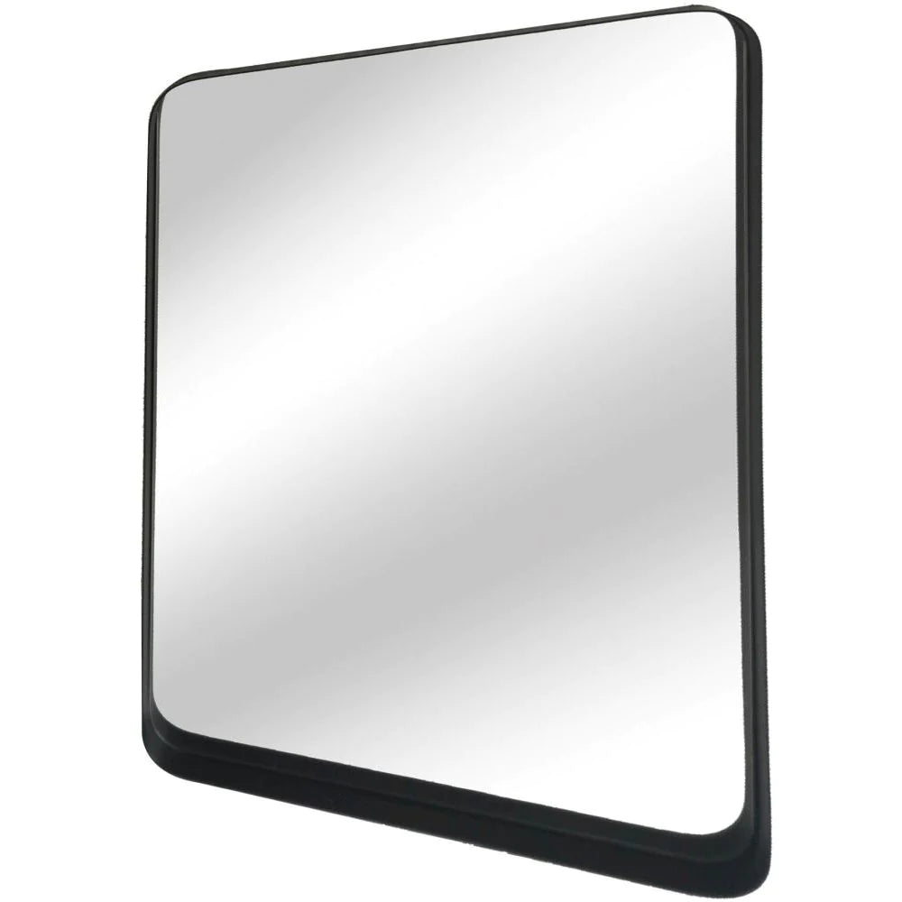 Black Iron Framed Rectangle Mirror - FC36B