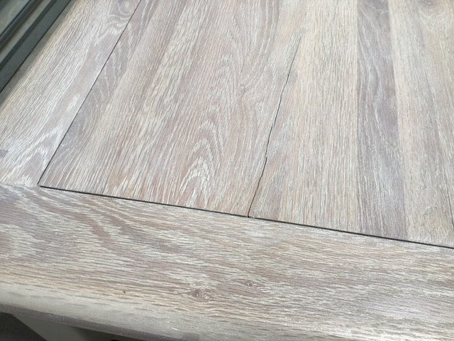 Danube Oak Coffee Table painted Oyster with a Ciffa Finish - (May13)
