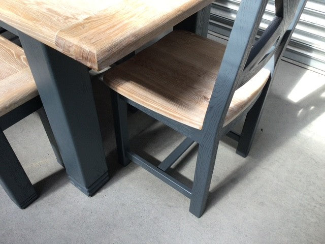 Danube Oak 1.4m Ext Dining Set - May 20