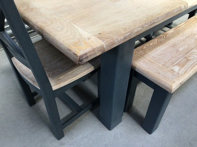 Danube Oak 1.4m Ext Dining Set - May 20