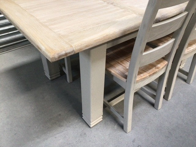 Danube Oak 1.4m Ext Dining Set - May 21