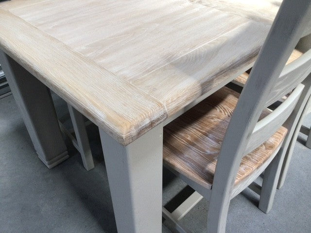 Danube Oak 1.4m Ext Dining Set - May 21