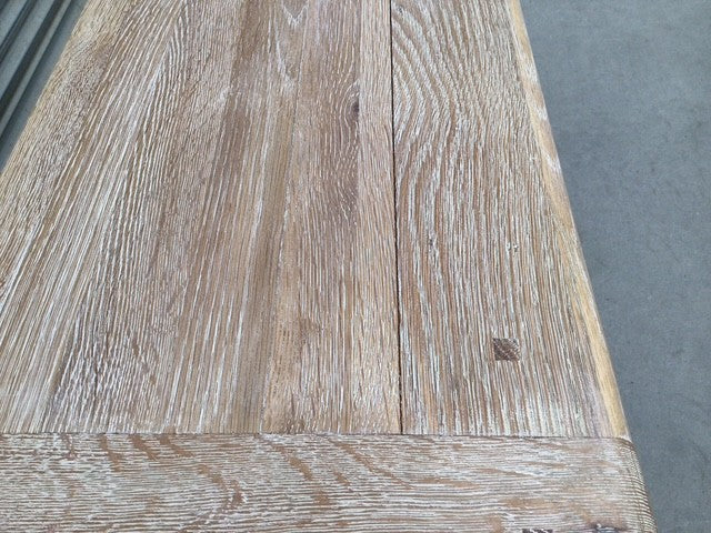 Danube Oak Hall Table painted Oyster - (May14)