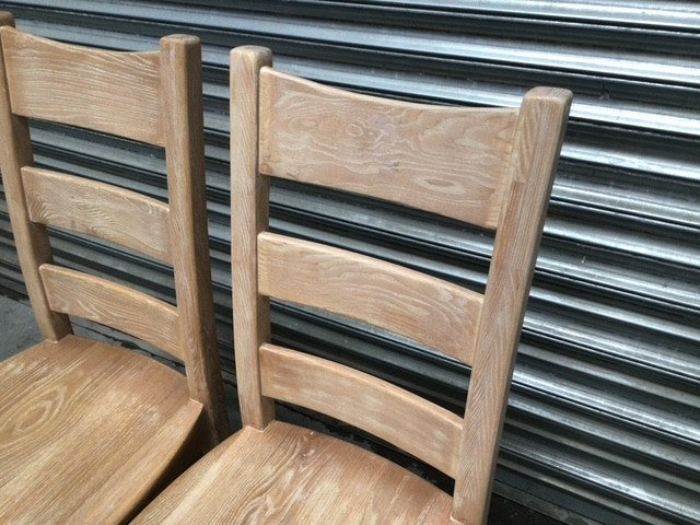 Danube Oak Dining Chair with Ciffa Finish (Nov04) - Set of 2