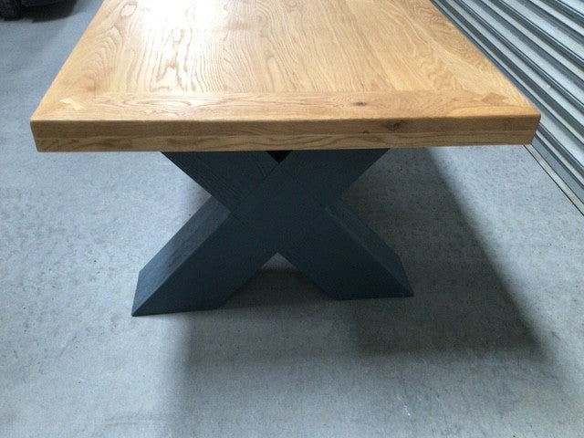 Maximus Oak 2.3m Dining Table - Ex Display (Oct 28)