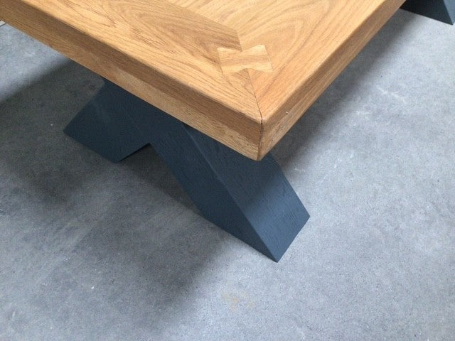Maximus Oak 2.3m Dining Table - Ex Display (Oct 28)