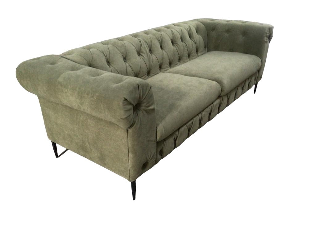 Olive store chesterfield sofa