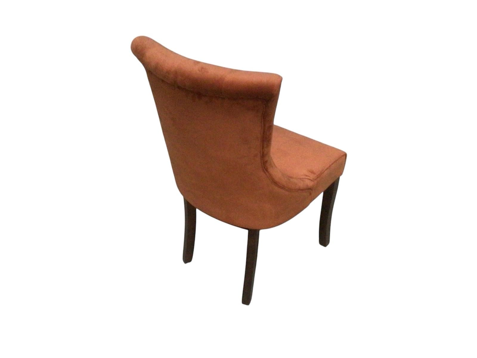 Kingston Rust Velvet Dining Chair