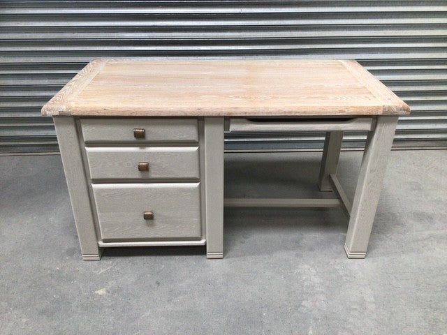 Danube Oak Desk painted Oyster with a Ciffa Finish - Sep 26