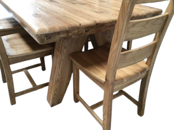 Tanna Solid Oak 2m Dining Set