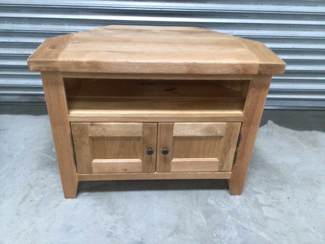 Yes Oak Corner TV Unit