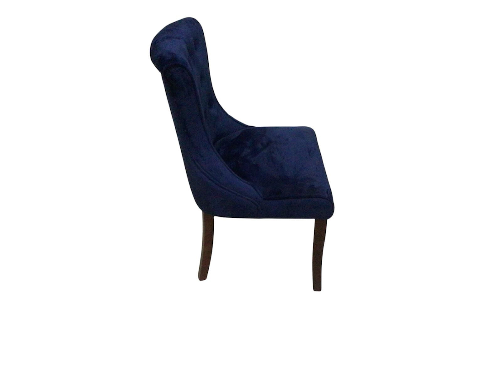 Kingston Blue Velvet Dining Chair