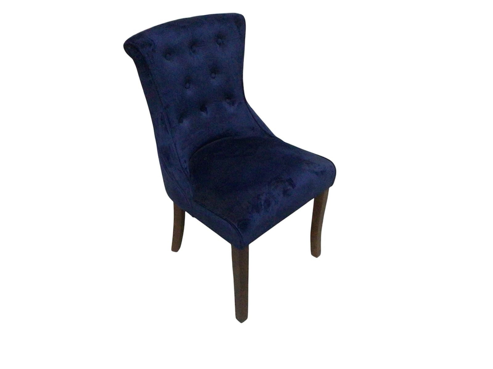 Kingston Blue Velvet Dining Chair