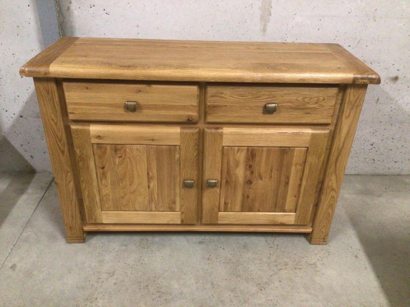 Danube Oak 1.35m Sideboard - Ex Display Model