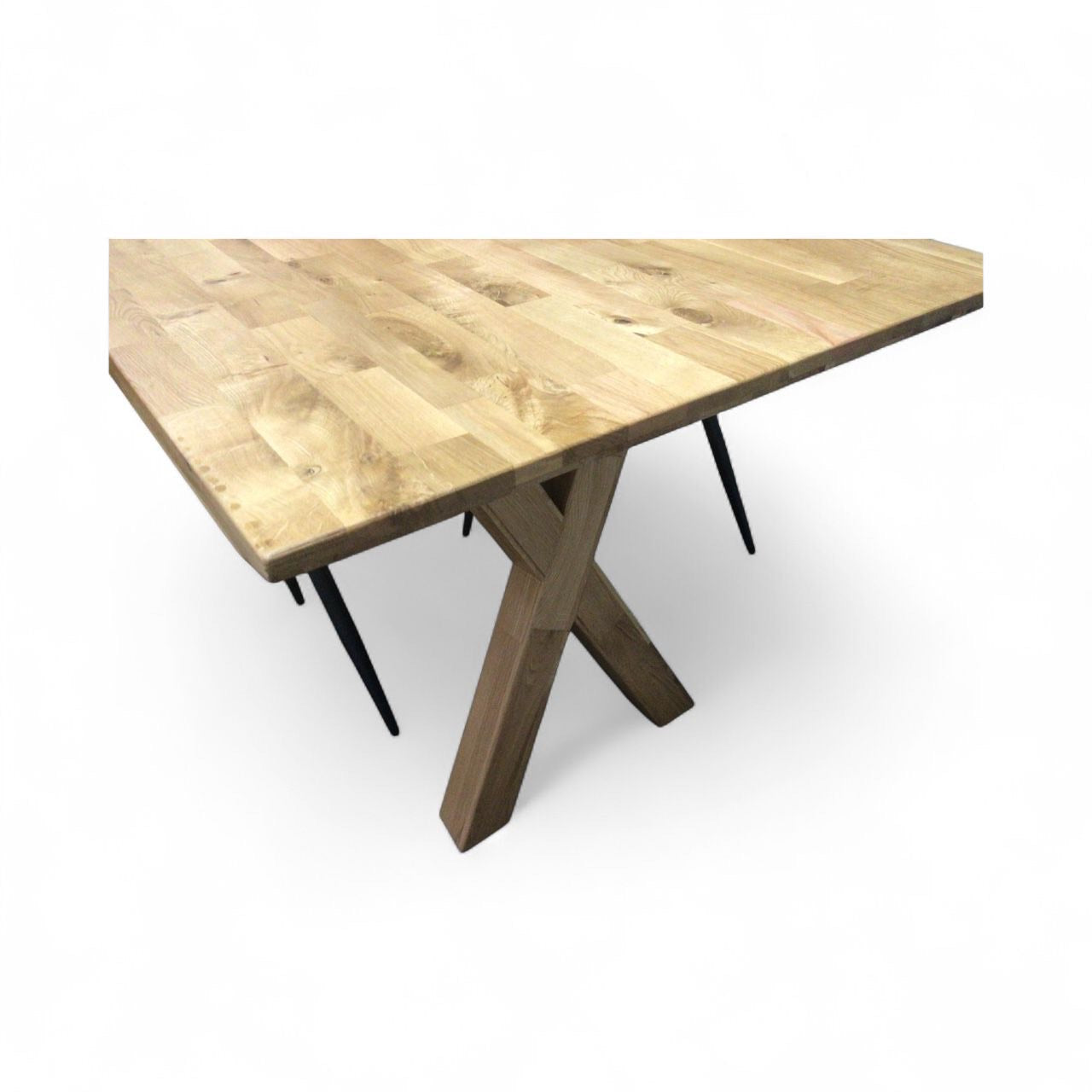 Oakdale 2m Solid Oak Dining Set