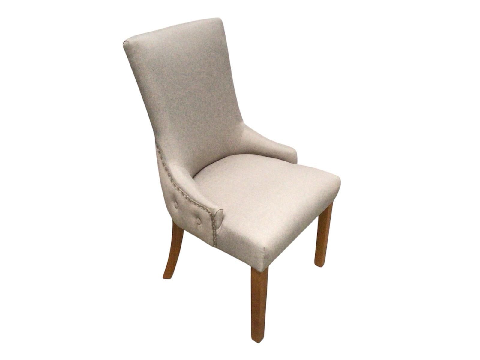 Heather Beige Two Tone Upholstered Dining Chair