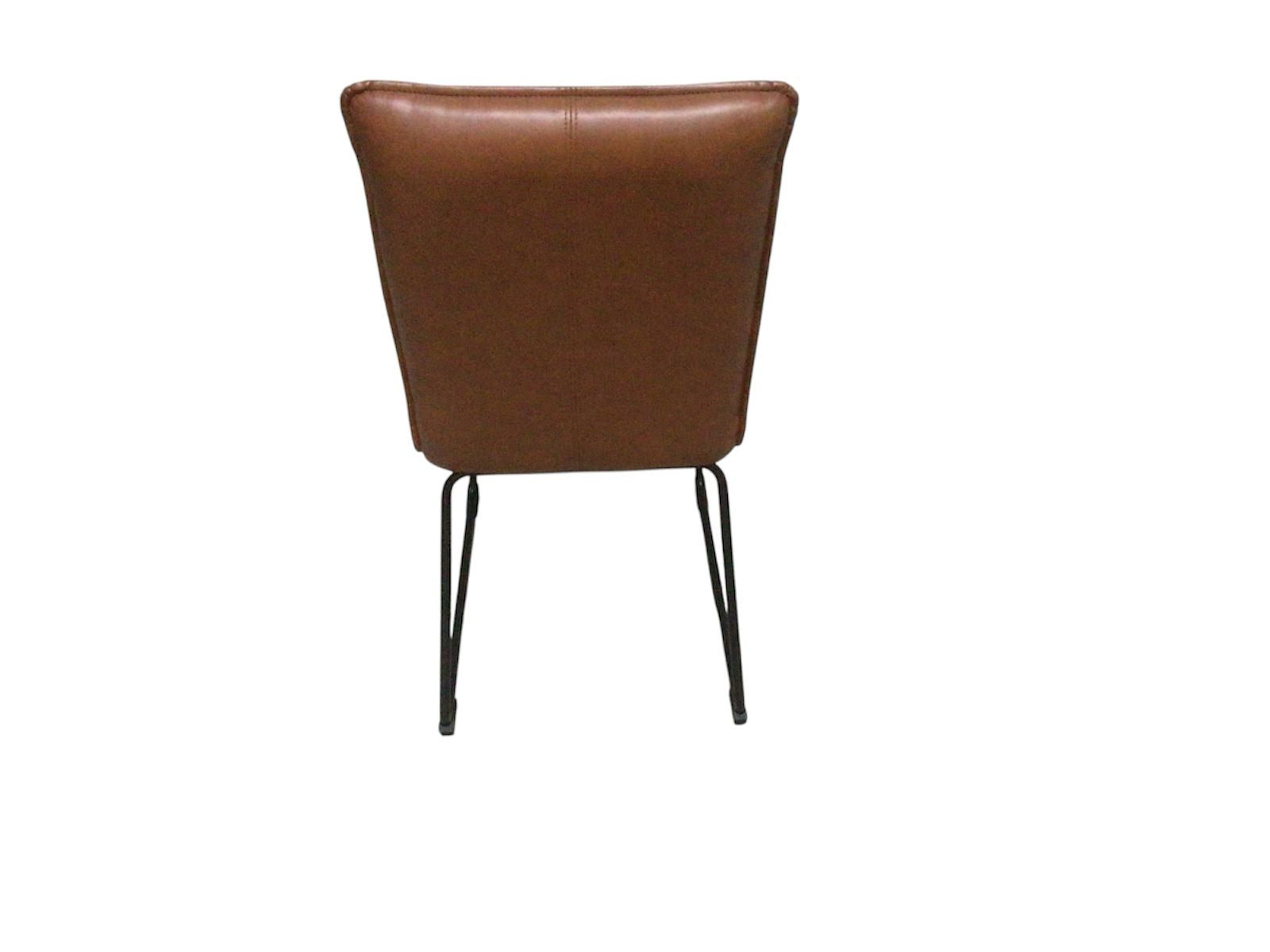 Liko Tan Faux Leather Dining Chair