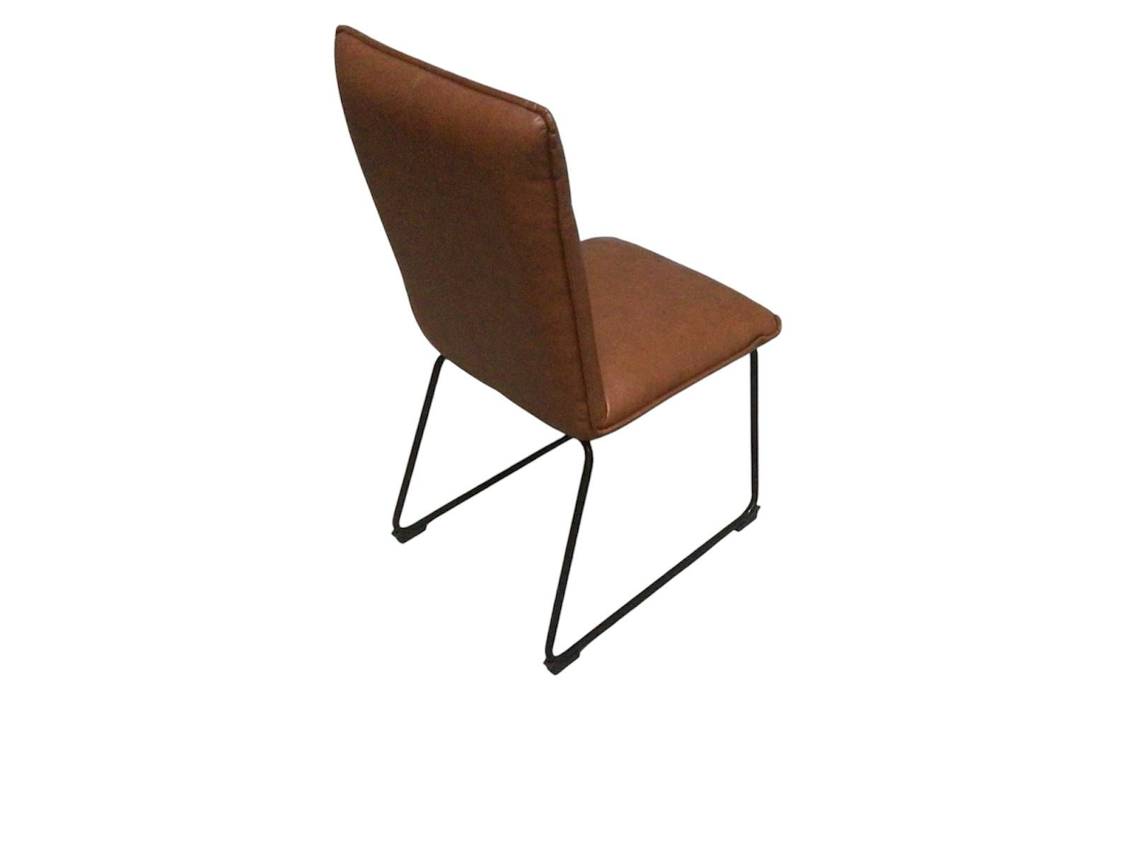 Liko Tan Faux Leather Dining Chair