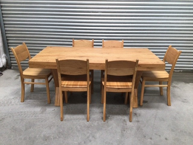 Next Oak 1.8m Dining Set