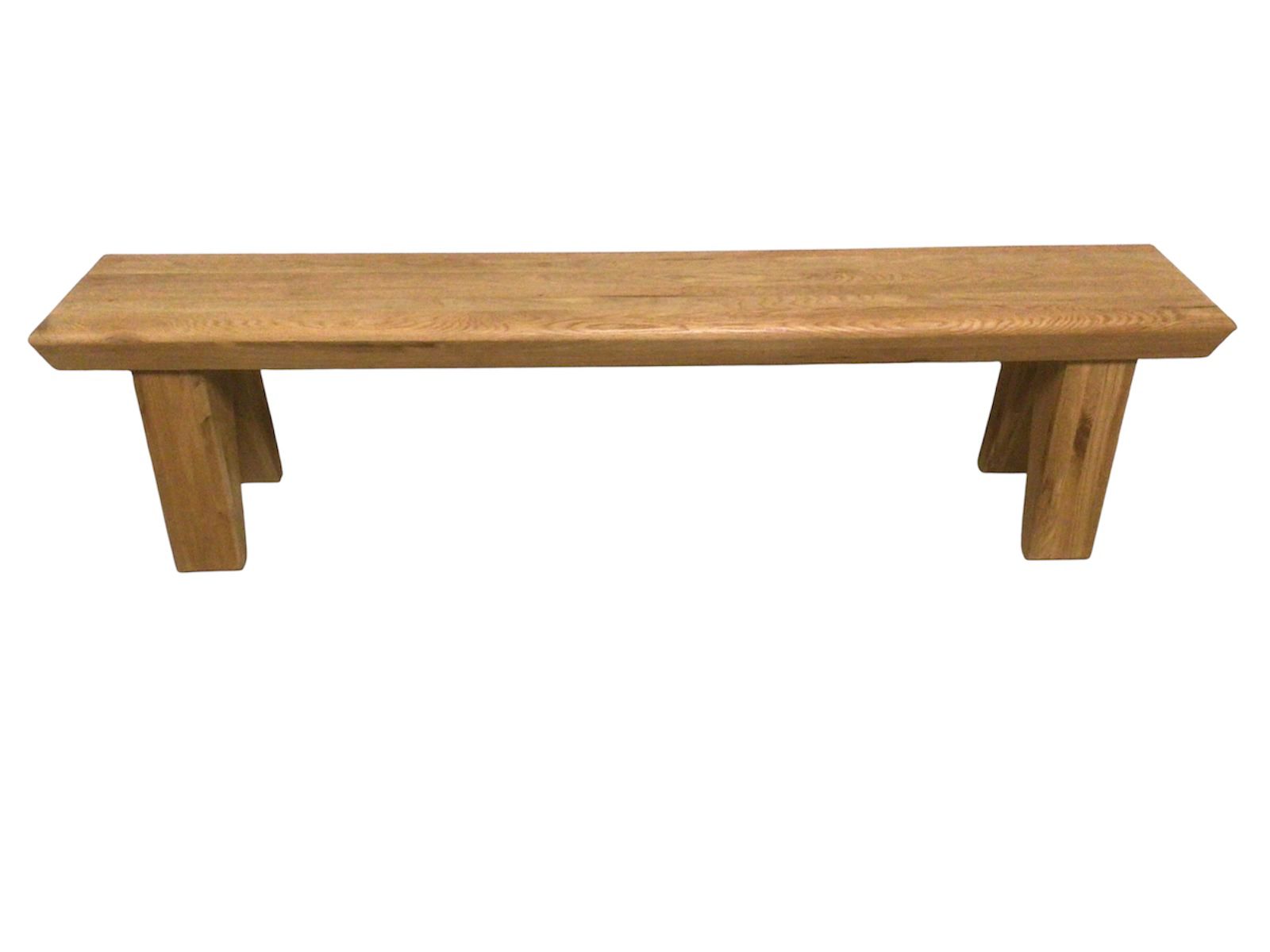 Tanna 2m Solid Oak Bench