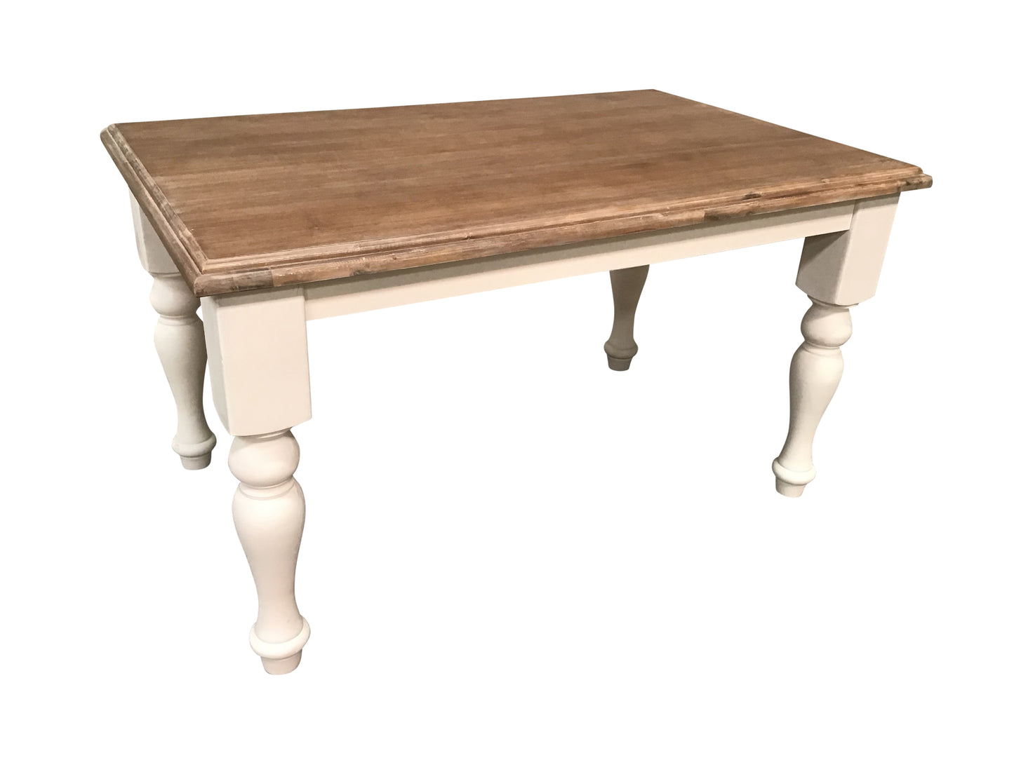 Biarritz 1.4m French Style Dining Table painted off-white