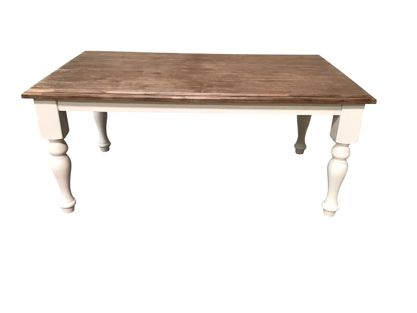 Biarritz 1.8m Dining Table painted off-white