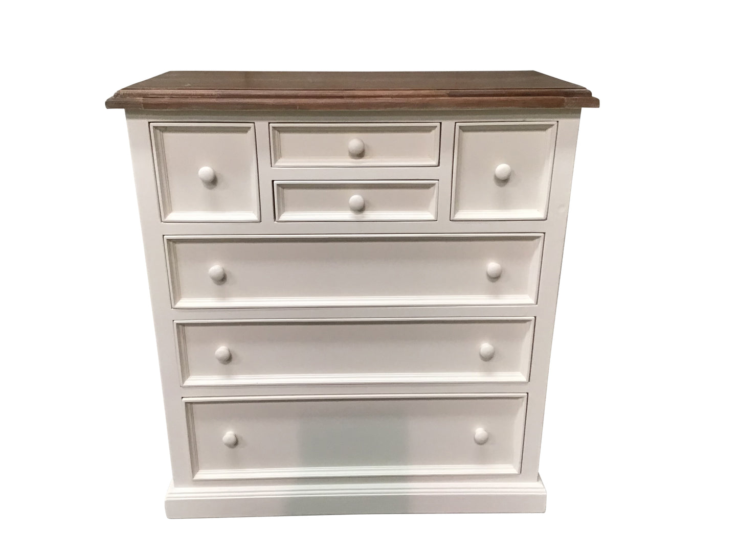 Biarritz off-white 7 drawer chest