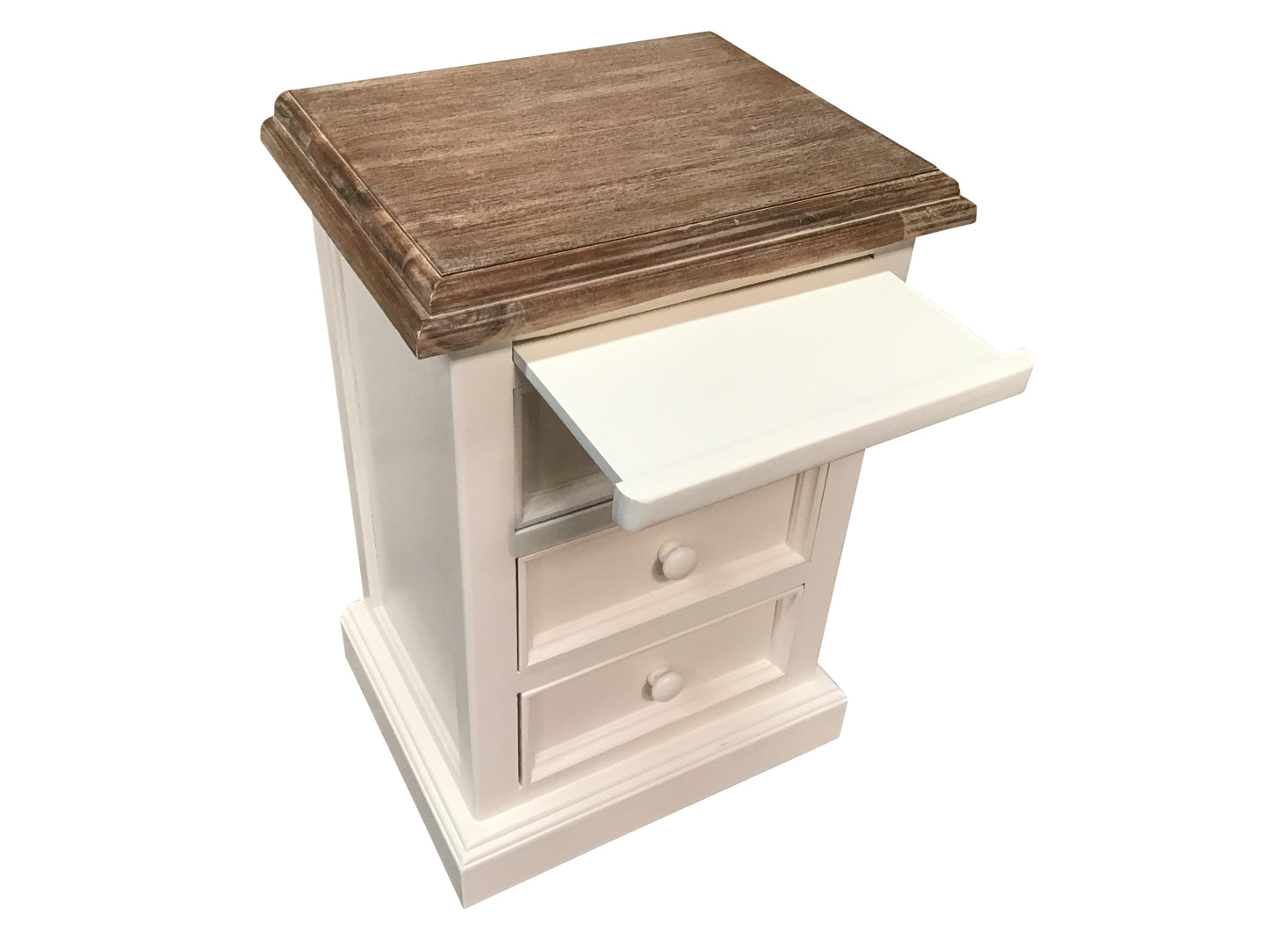Biarritz Bedside Table painted Off-White