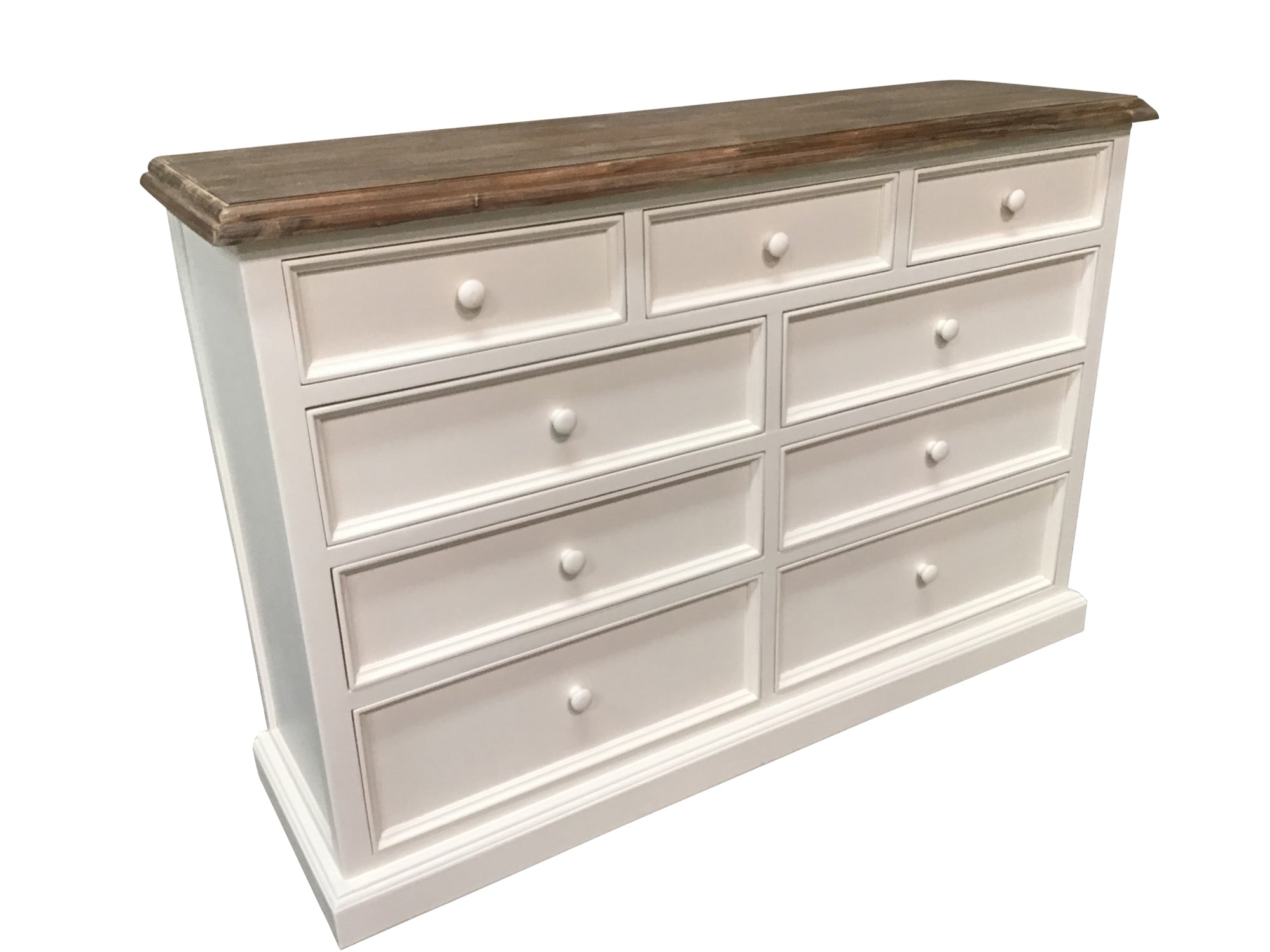 Biarritz Large Chest of Drawers painted off-white