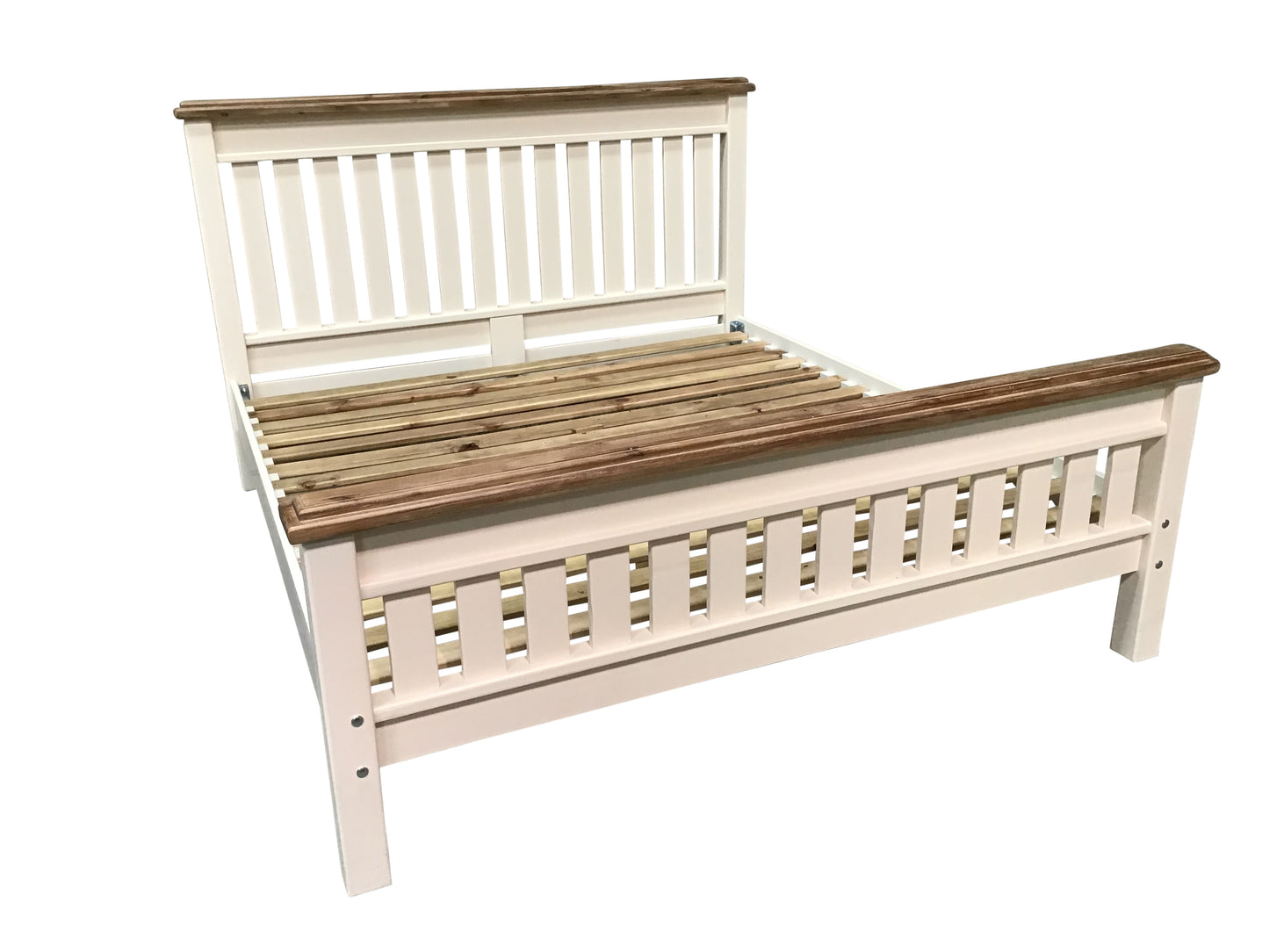 Biarritz 5ft King Bed painted Off-White