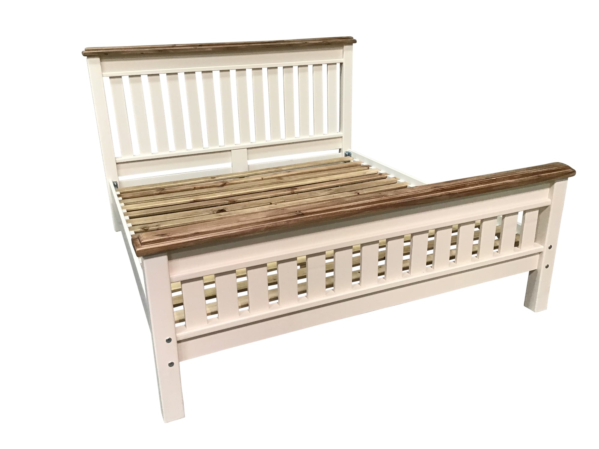 Biarritz 4ft6 Double Bed painted Off-White