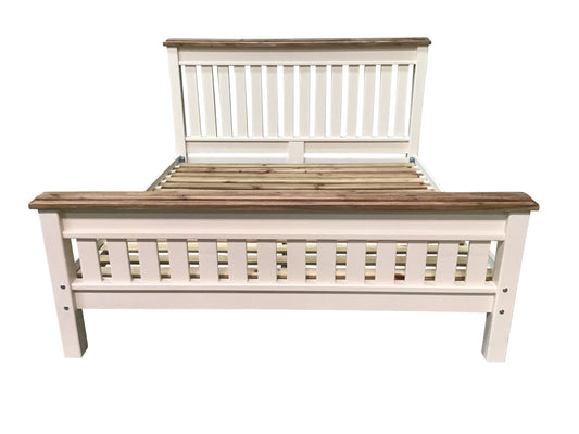 Biarritz 4ft6 Double Bed painted Off-White
