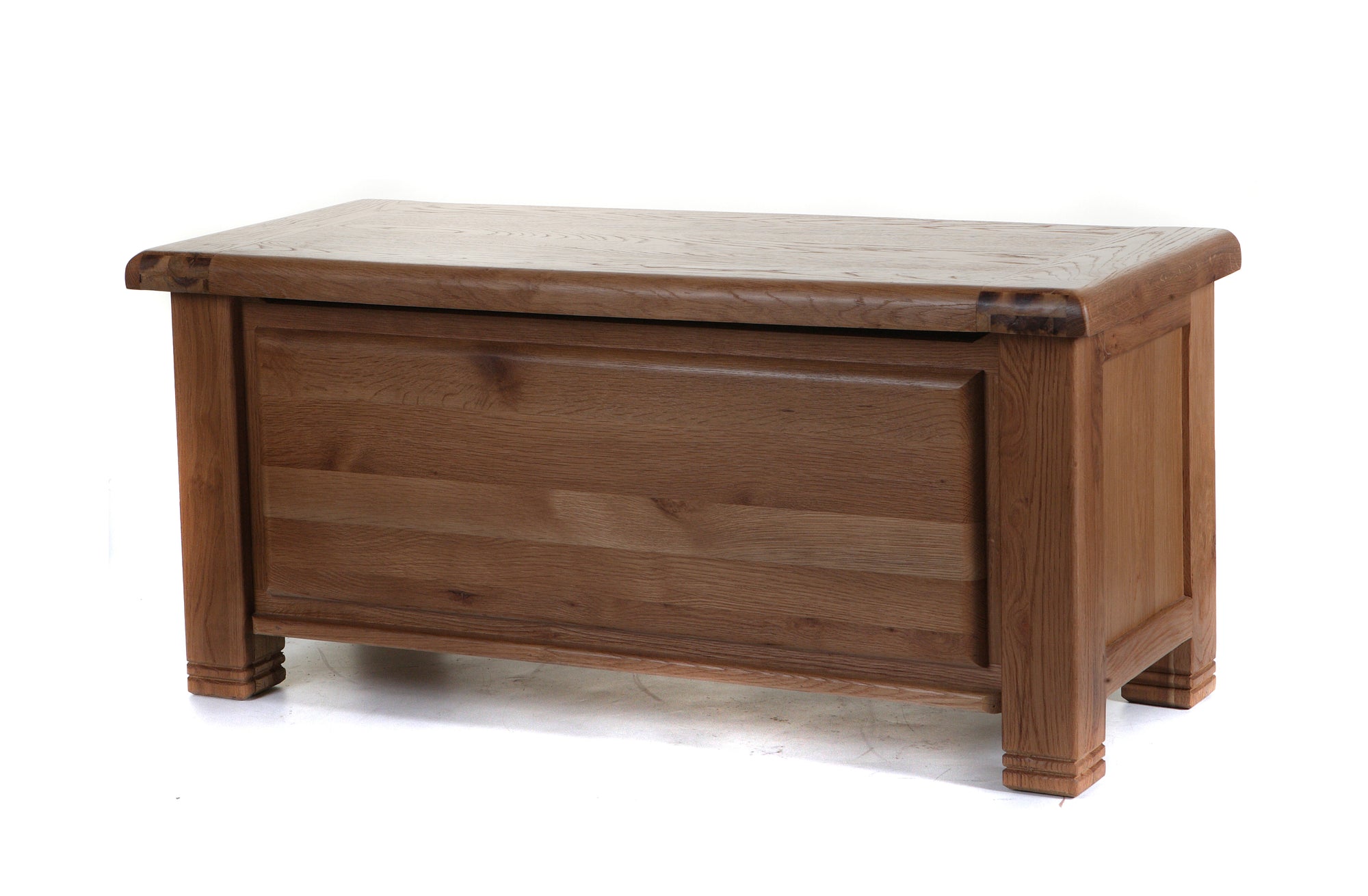 Danube Oak Blanket Box