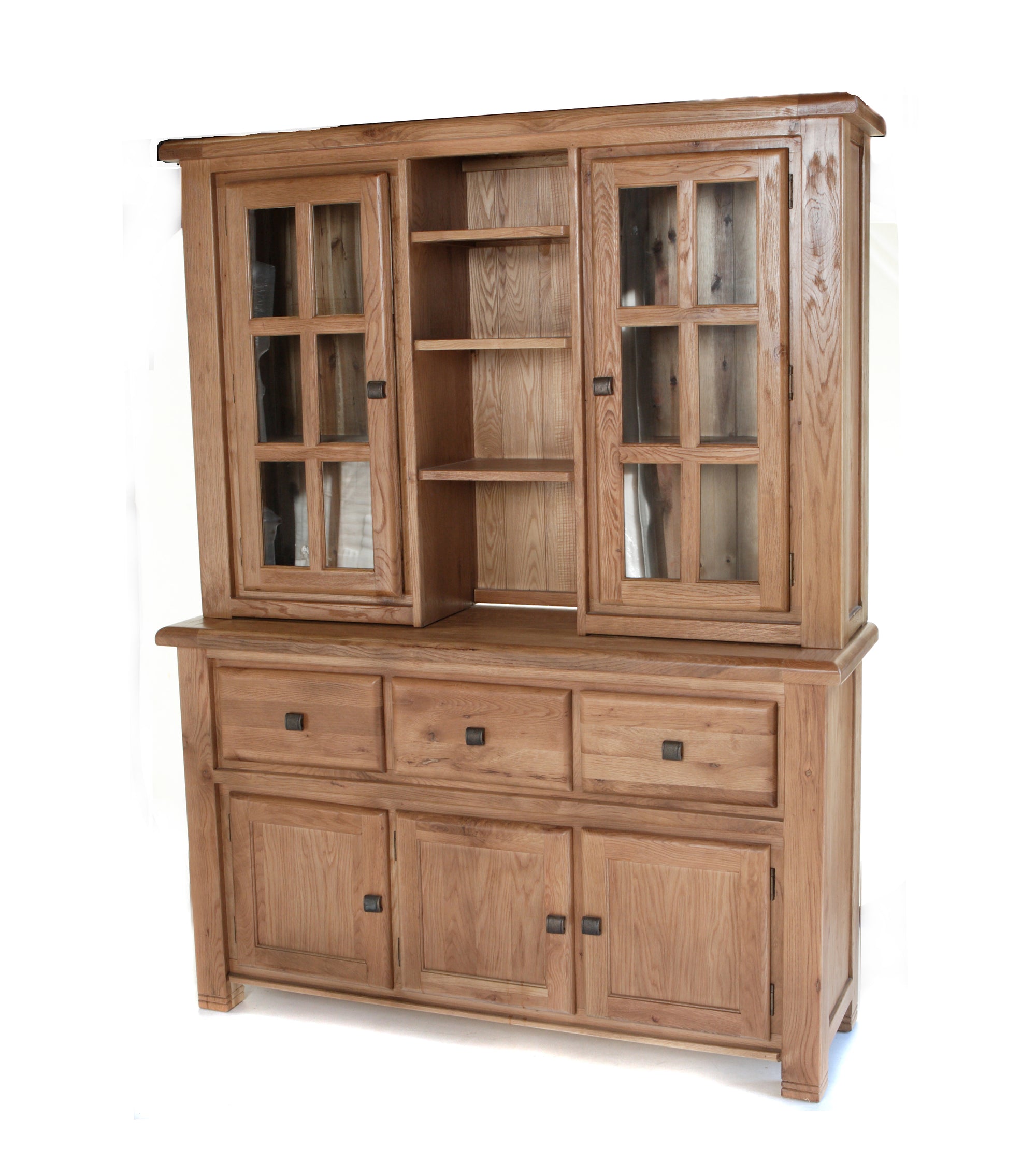 Danube Oak Large Buffet Hutch