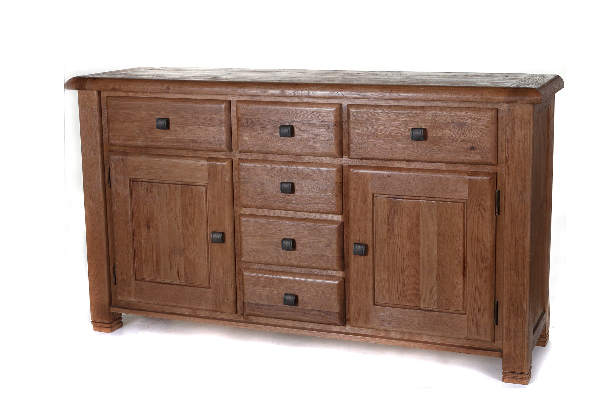 Danube Weathered Oak large Sideboard