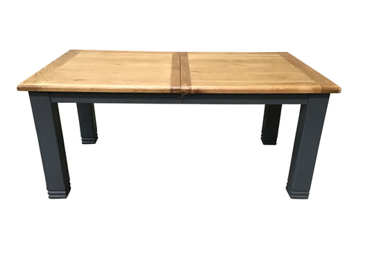 Danube Oak Night Blue 1.8m Extension Dining Table