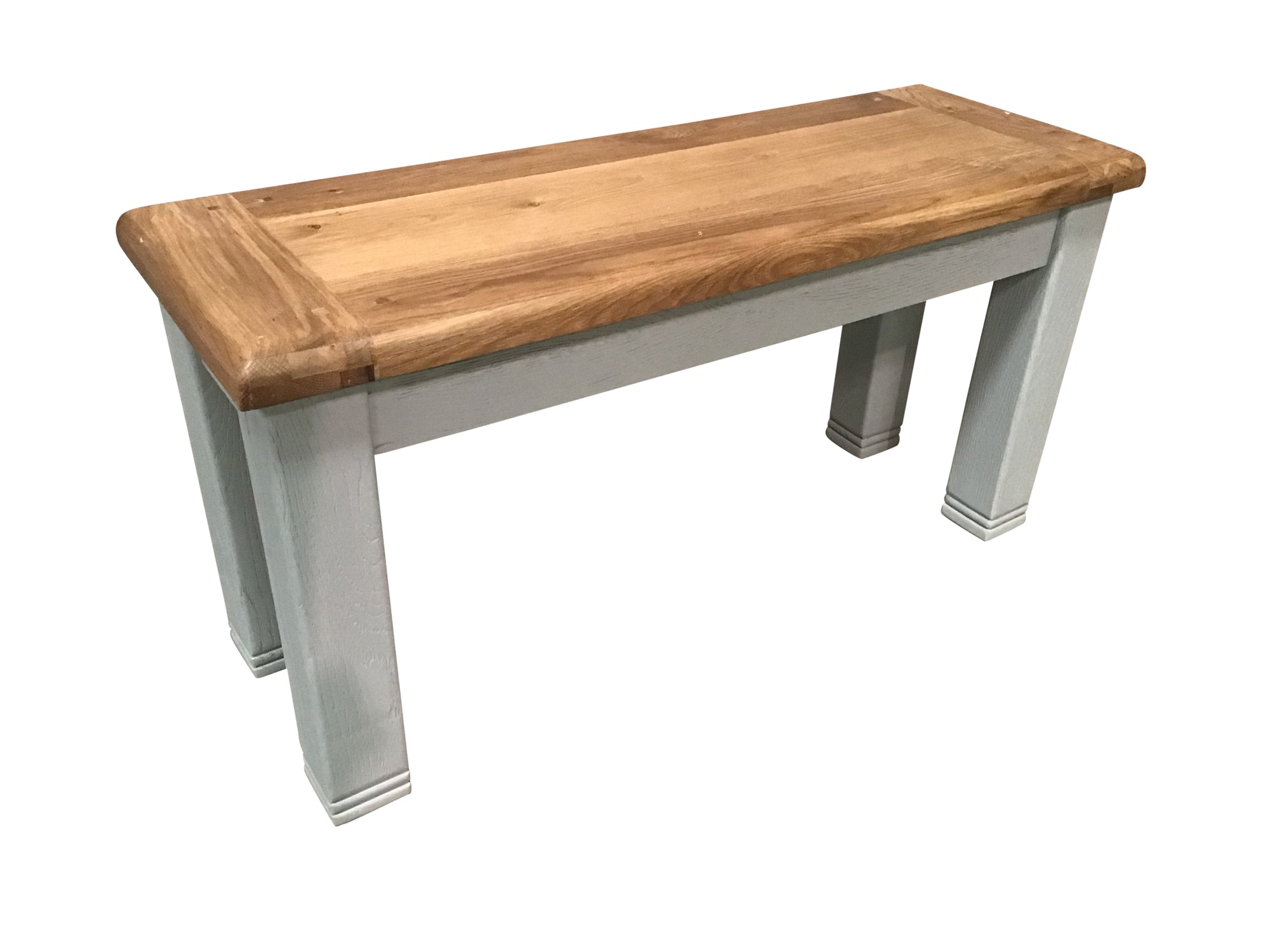 Danube French Grey Oak 1m Bench