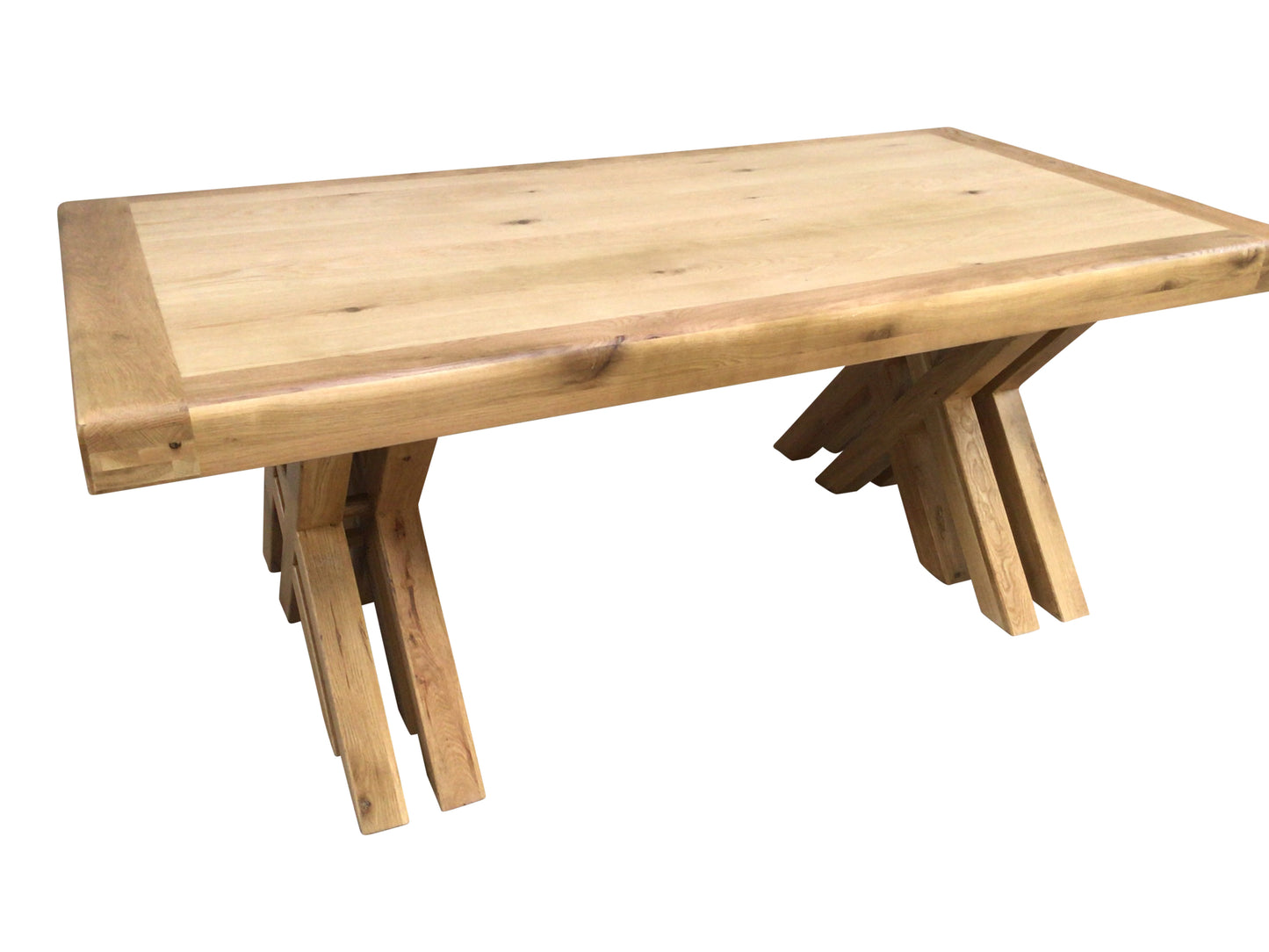 Cologne Oak 2m Dining Table