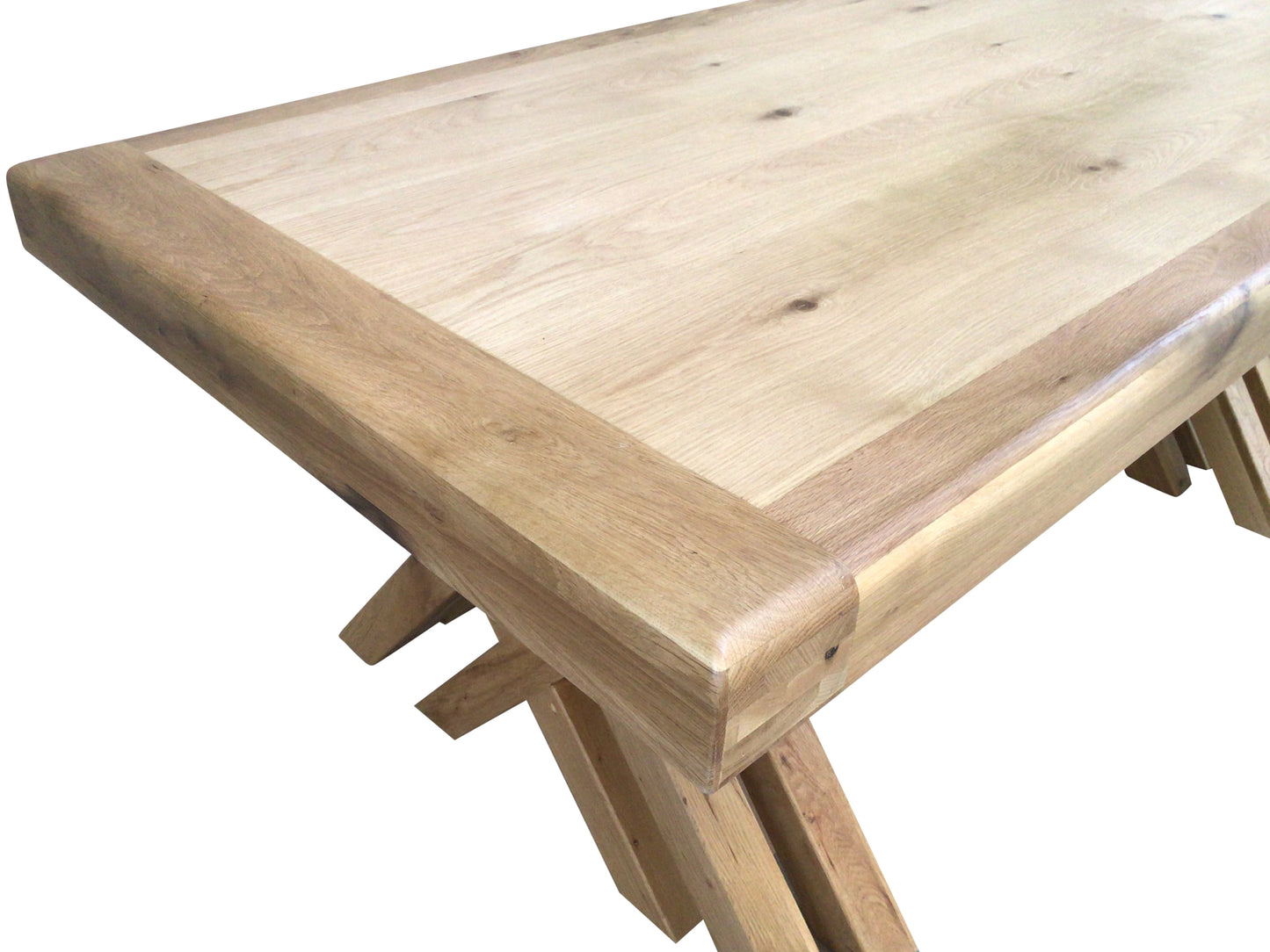 Cologne Oak 2m Dining Table