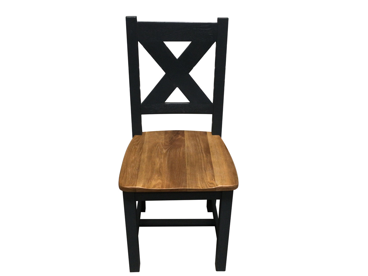 Maximus Solid Oak Dining Chair painted Night Blue