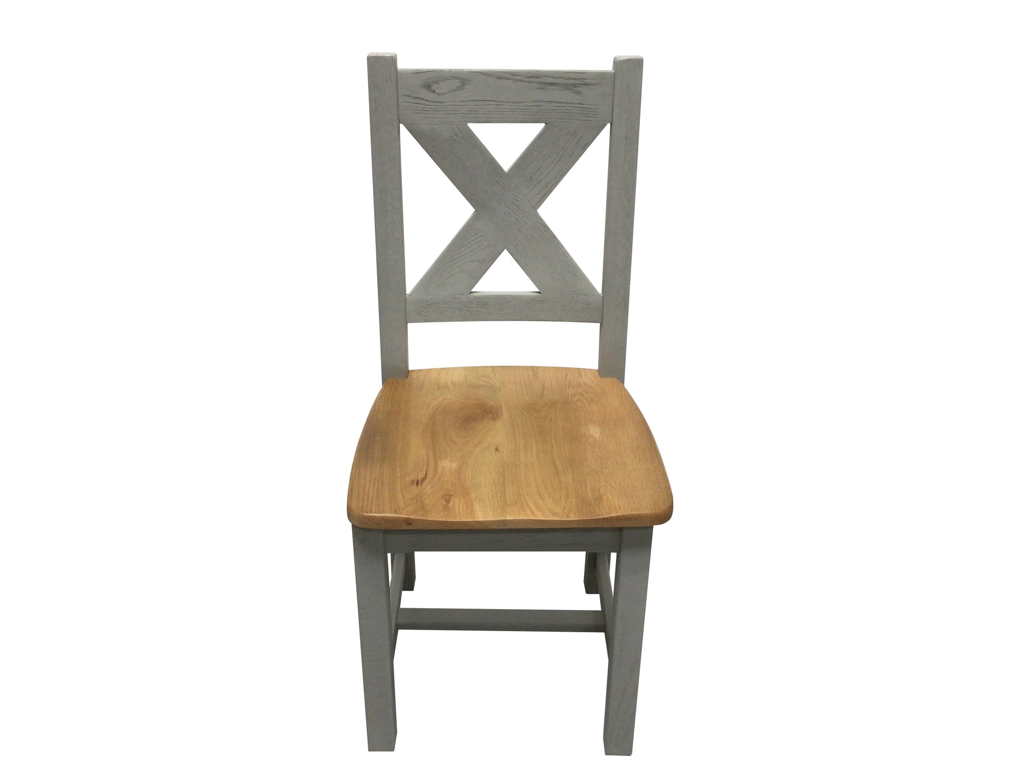 Maximus Solid Oak Dining Chair painted French Grey