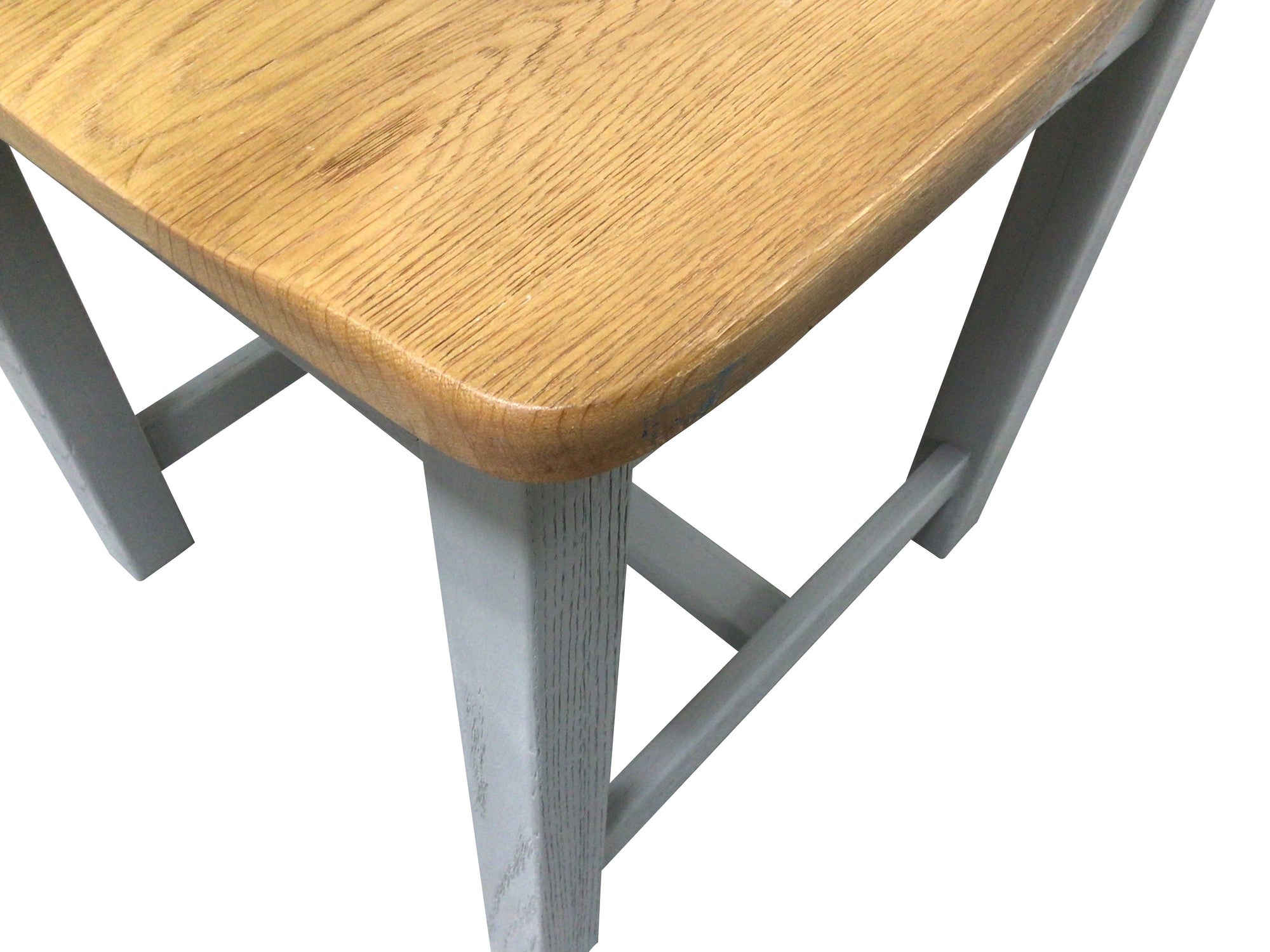 Maximus Solid Oak Dining Chair painted French Grey