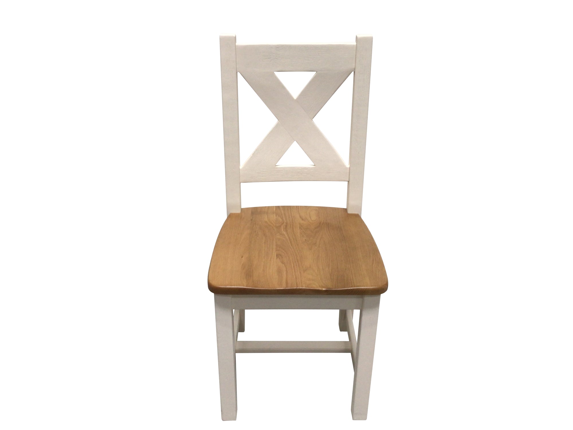 Maximus Solid Oak Dining Chair painted Off-White