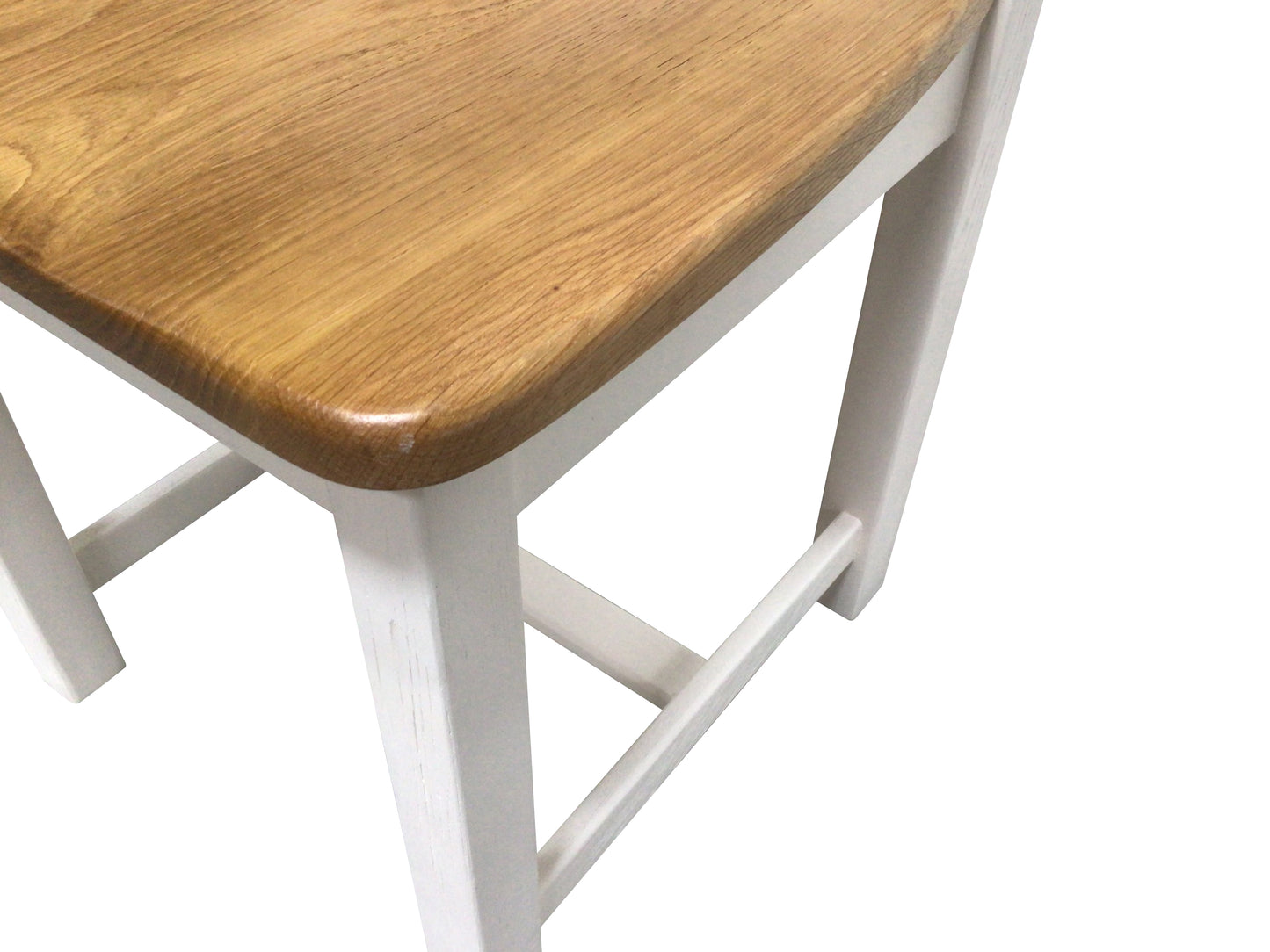 Maximus Solid Oak Dining Chair painted Off-White