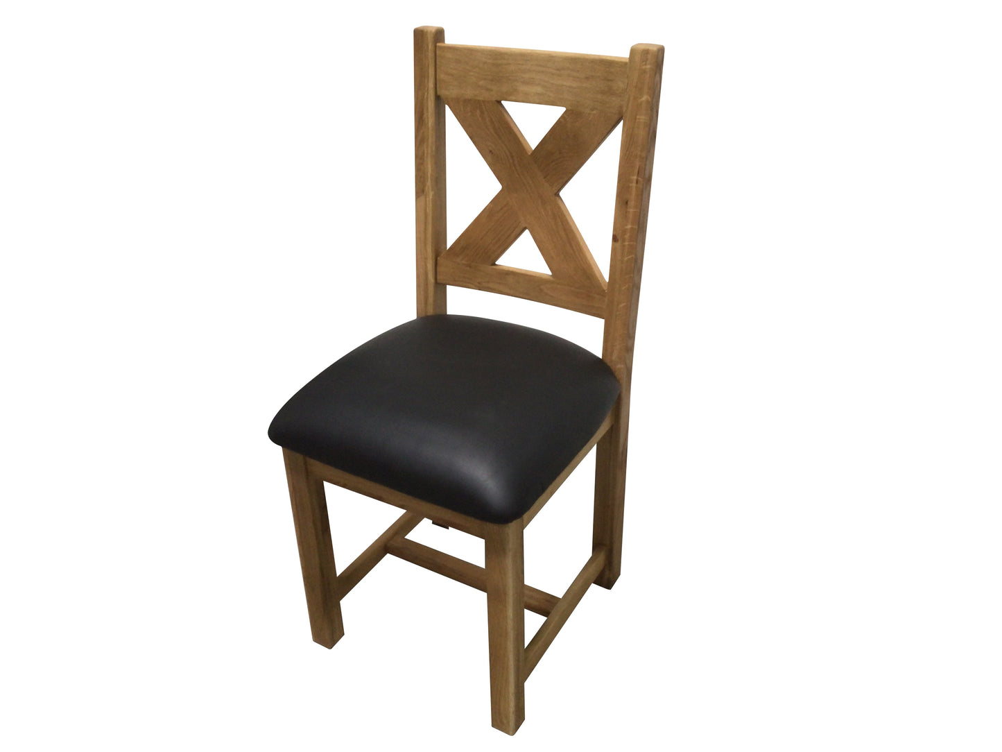 Maximus Padded Oak Dining Chair