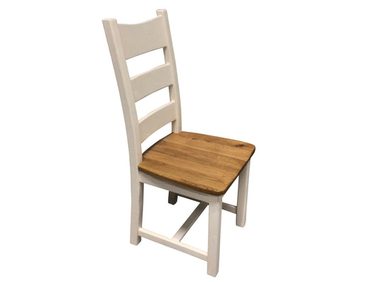 Danube Oak Dining Chair painted Off-White