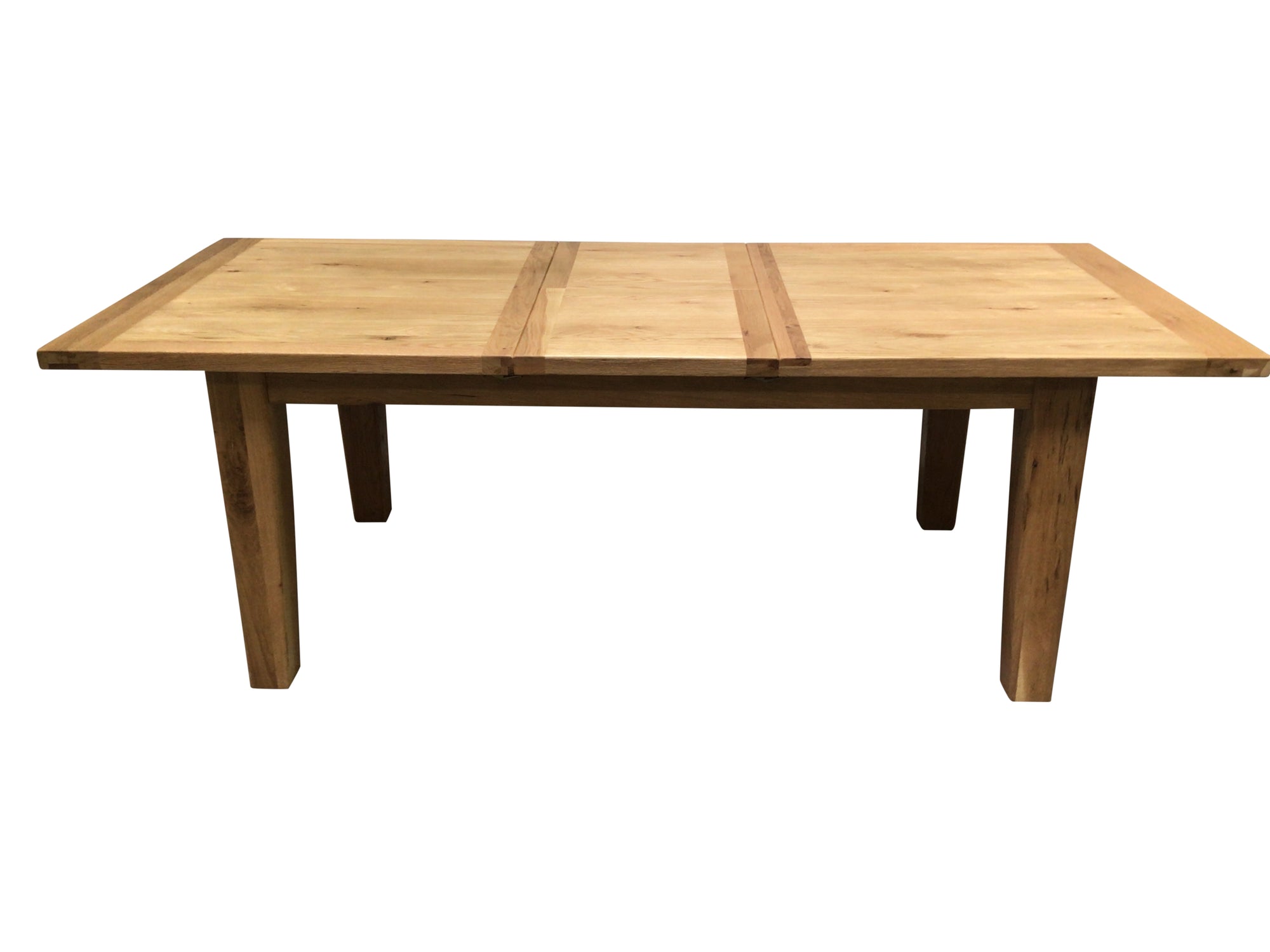 Calgary Oak 1.8m Ext Dining Table