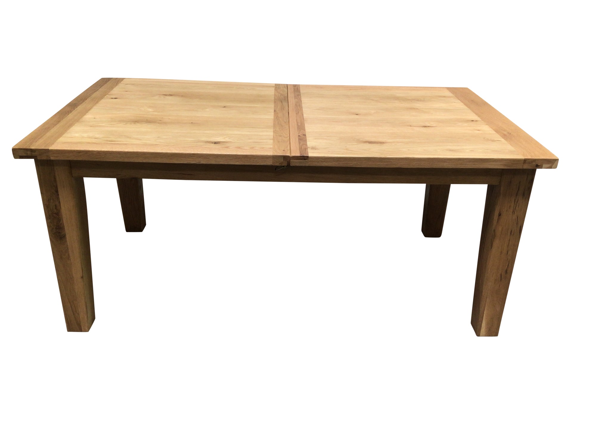 Calgary Oak 1.8m Ext Dining Table